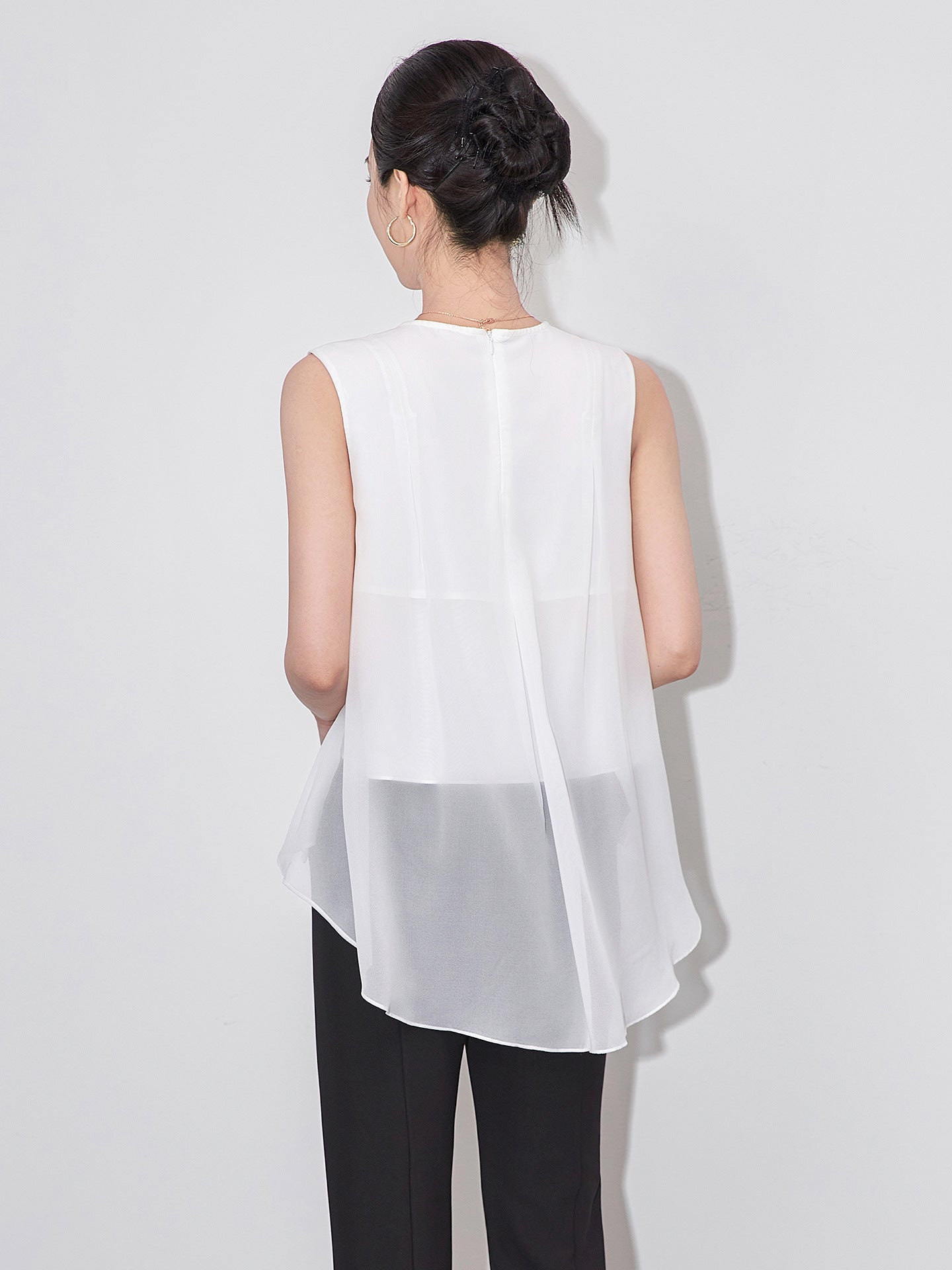 Summer Lace Vest Women's Fashion backless Tops Clothes New
