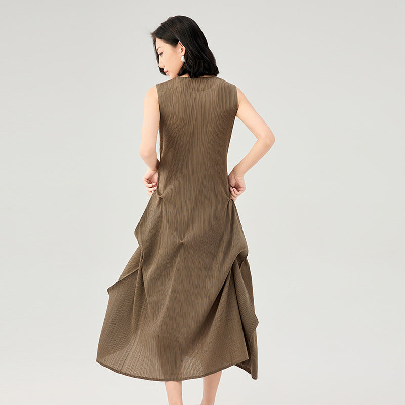 New French Dress Small Fragrance Fashion Peplum Casual Long Dresses