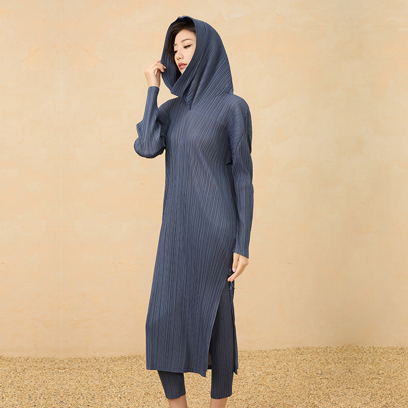 Folded Series High Quality Super Anti-Aging Slimming Dress Elegant Women's Skirt Fashionable Slim Fit