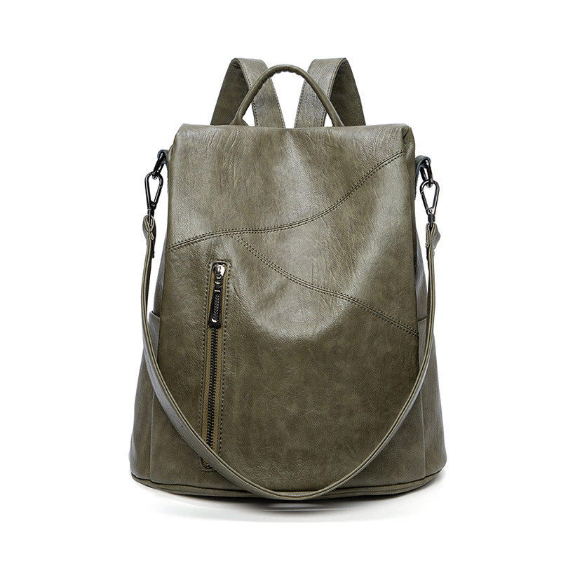 Genuine Leather Women's Backpack High Quality Fashion Cowhide Backpacks Women Casual Large Capacity Brand Shoulder Bags