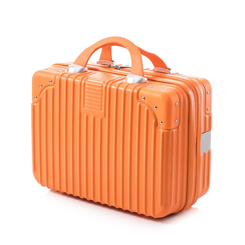 14 inch Mini Luggage Bag Hand Waterproof Travel Organizer Suitcase Cosmetic Box Makeup Case Boarding Case Travel Bag For Women