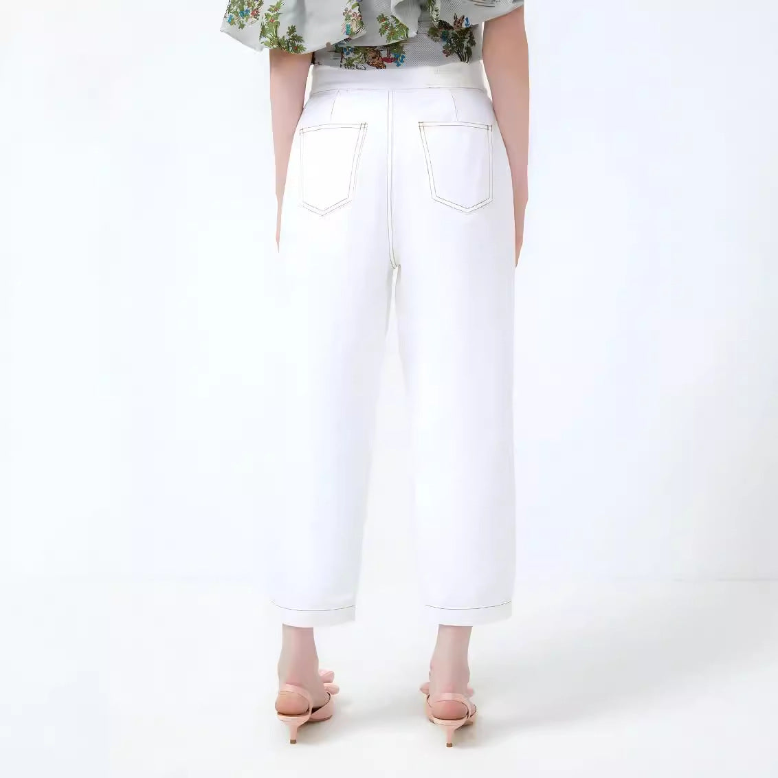 Women Cargo Sweatpants With Pockets High Waisted Wide Leg Pants Athletic Casual Baggy Sweat Pants