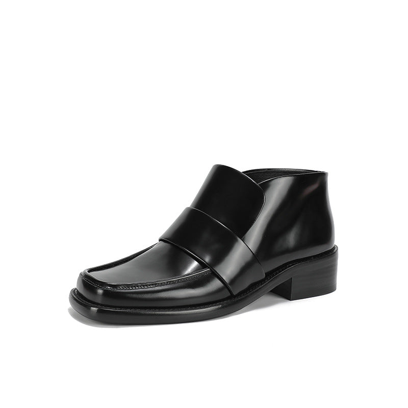 Women Loafers Spring Flat Shoes Quality Genuine Leather Designe Mules Shoes