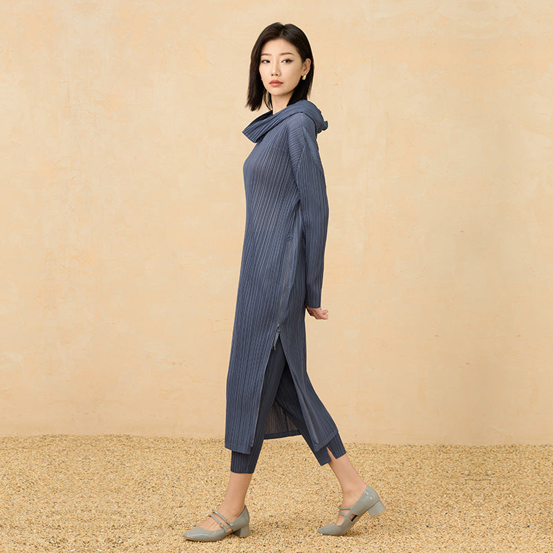 Folded Series High Quality Super Anti-Aging Slimming Dress Elegant Women's Skirt Fashionable Slim Fit
