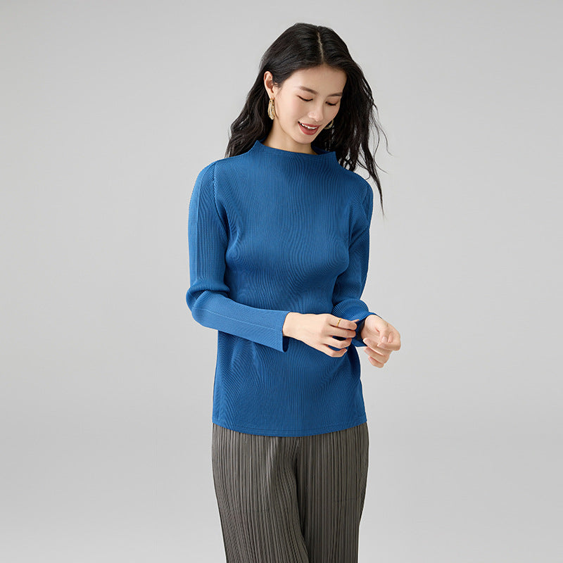 Women Pure Long Sleeve Crew Neck Soft Warm Pullover Knit Fall Winter Ropa Termica Para Mujer