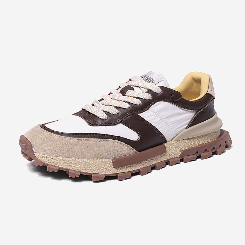 Women Casual Sports Shoes Platform Soft-soled Patchwork Casual Sneakers Ladies Outdoor Running Vulcanized Shoes