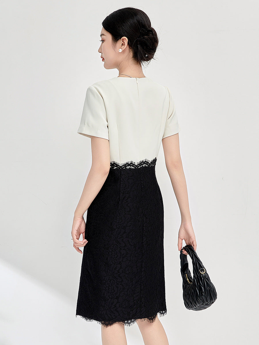 New Summer Office Lady Lace Skirt Women Elegant High Waist Floral Embroidery Sexy Bodycon Midi Pencil Skirts Party Clothing