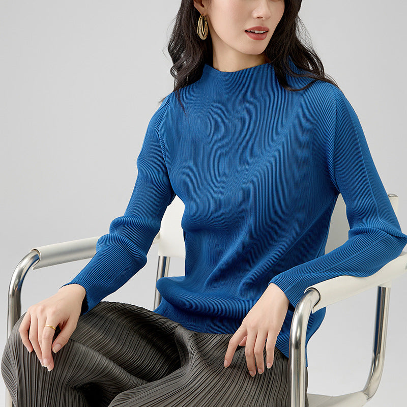 Women Pure Long Sleeve Crew Neck Soft Warm Pullover Knit Fall Winter Ropa Termica Para Mujer