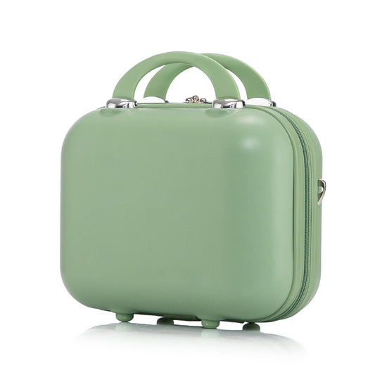 14 Inches Small Fashion Durable Storage Box Multiple Candy Color Hand Makeup Bag Mini Suitcase Portable