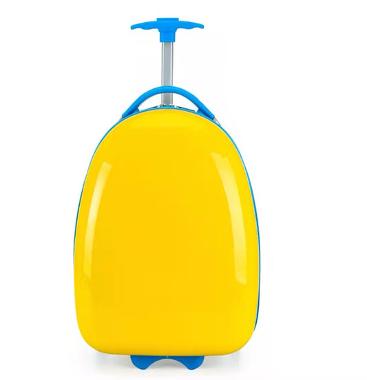 16inch Cartoon Children's Scooter Trolley case 2-in-1 Eggshell Schoolbag Multifunctional Luggage for Primary School Students