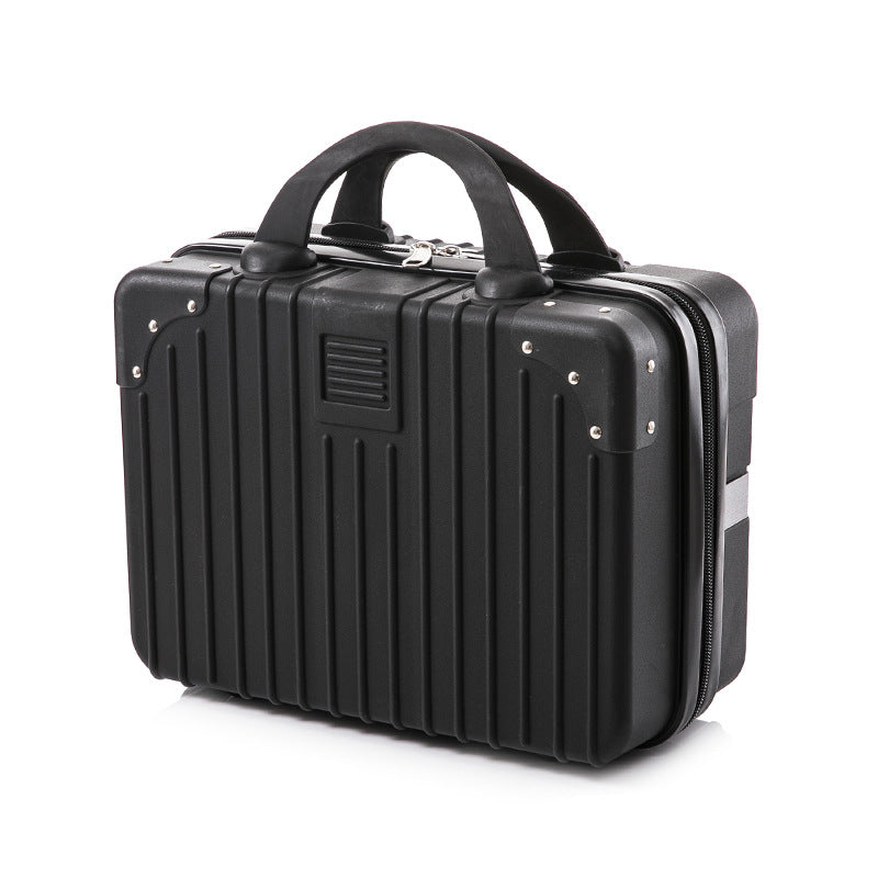14 inch Lightweight Mini Travel Suitcase Cosmetic Box Waterproof Hand Luggage Organizer Makeup Case Protable Small Boarding Case