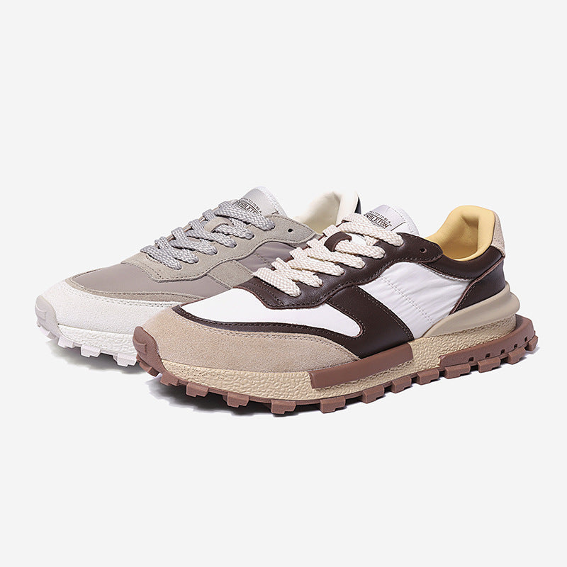 Women Casual Sports Shoes Platform Soft-soled Patchwork Casual Sneakers Ladies Outdoor Running Vulcanized Shoes
