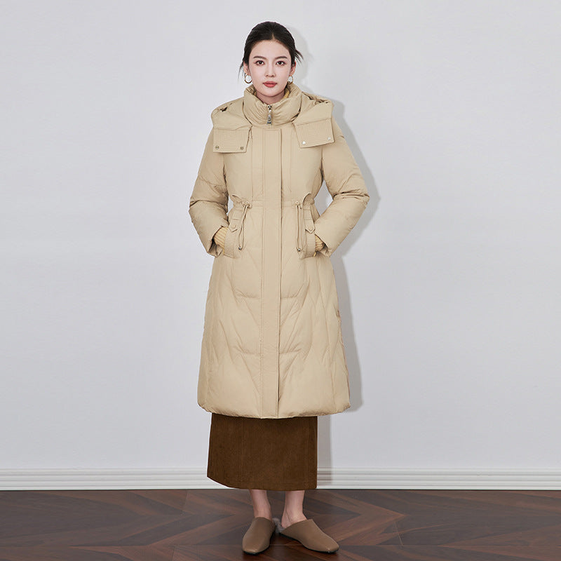 New Oversized Women's Down Cotton Coat Winter Cold Warm Jacket Long Female Casual Hooded Parker Down Clothes