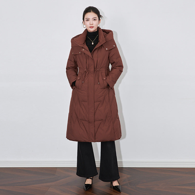New Oversized Women's Down Cotton Coat Winter Cold Warm Jacket Long Female Casual Hooded Parker Down Clothes