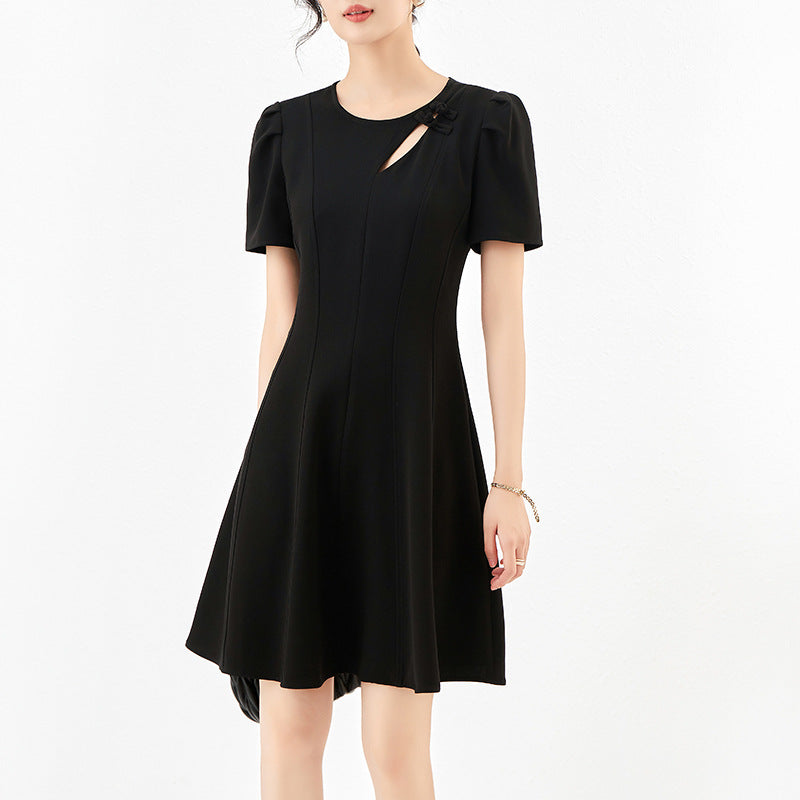 Elegant Fashion Three-Dimensional Diamond-Studded Dress Luxury Socialite Temptation Women's South Oil Style Light