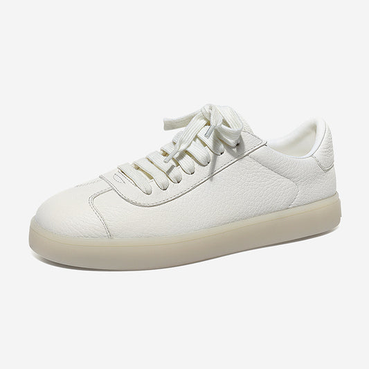 Genuine Leather Retro German Training Shoes Breathable All-Matching Casual Sneakers Fashionable Skate Shoes