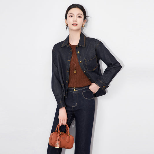 Spring New Women's Denim Outwear Street Fashion Loose Fit European And American Style Women's Jacket