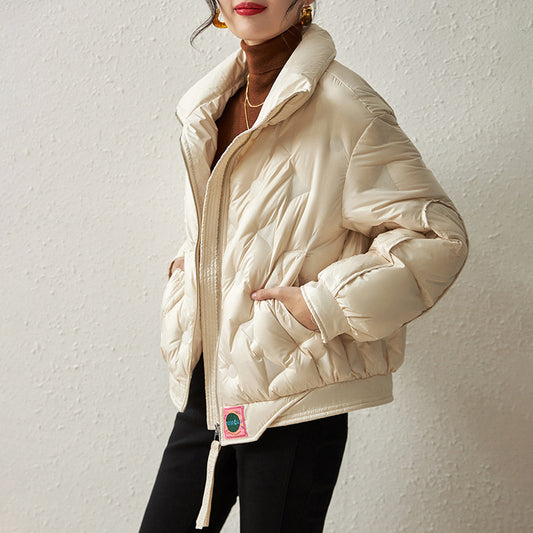 New Down White Duck Coat Winter Warm Down Jacket Parkas Thick Warm Duck Coat Outwear Female