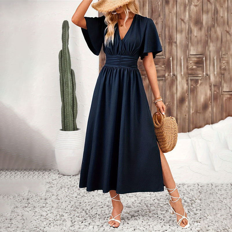 Woman Vestidos Para Mujer Vintage Dress Fashion Dress Party Dresses Vacation Dresses Elegantes Midi Dresses