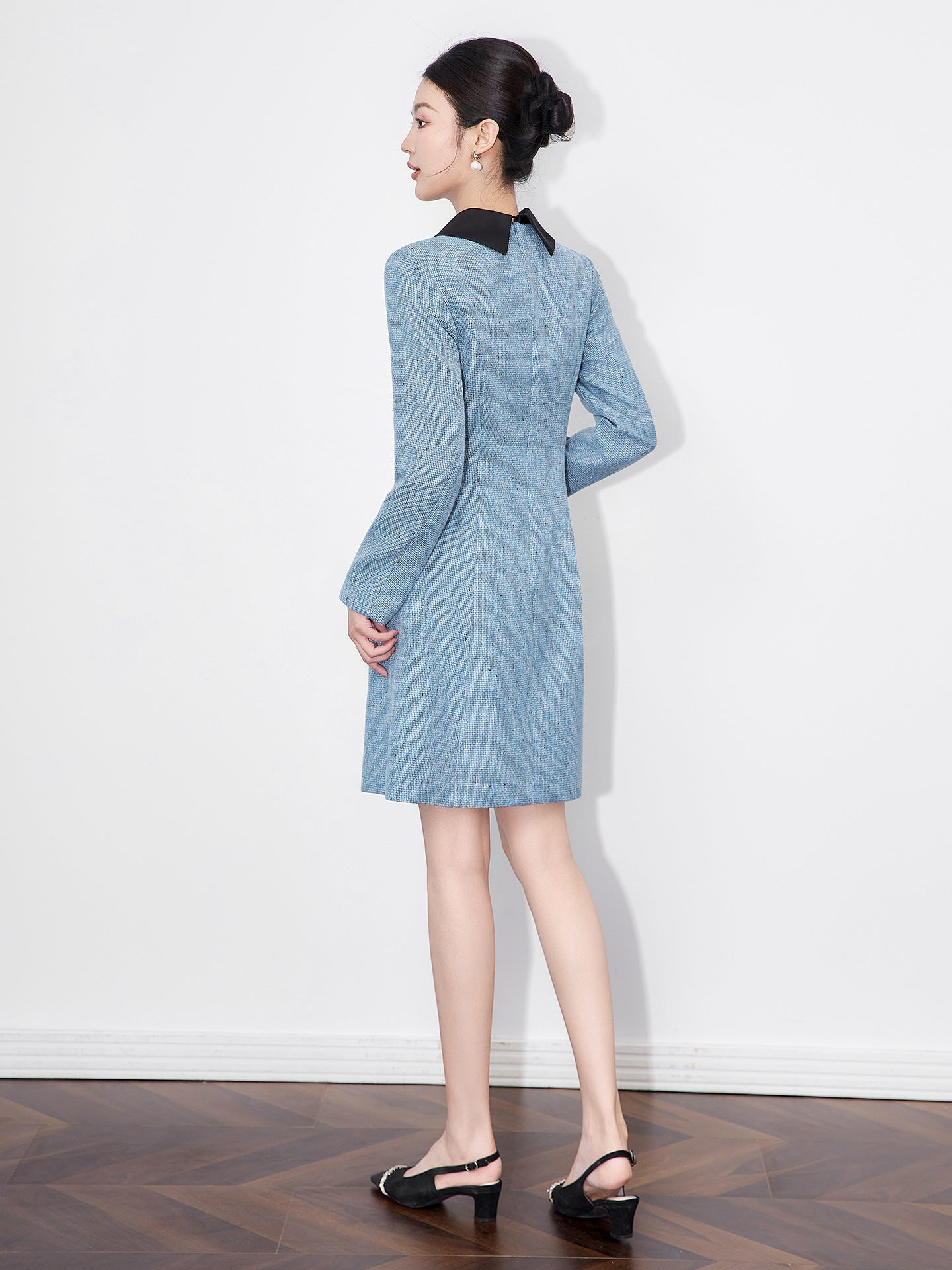 New Fashionable and Elegant Celebrity High-end Temperament Lapel Single-breasted Small Fragrance Jacket + Slim Skirt Suit