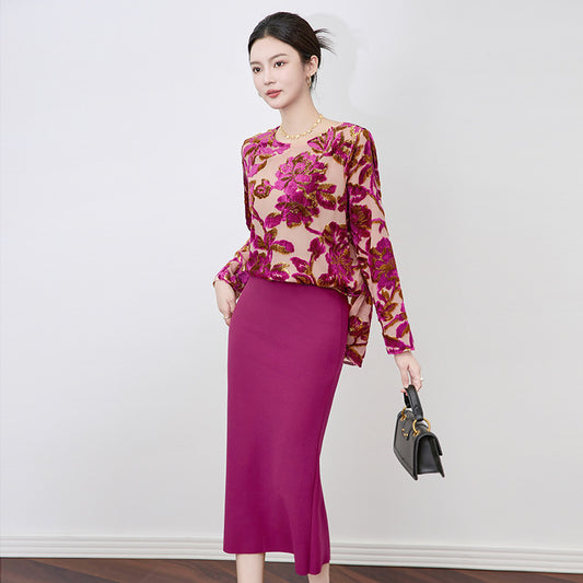 Fashion Floral Printed Holiday Party Dress 2025 Women Elegant High Waist Long Dress Sexy One Shoulder Long Sleeve Bohemian Dress