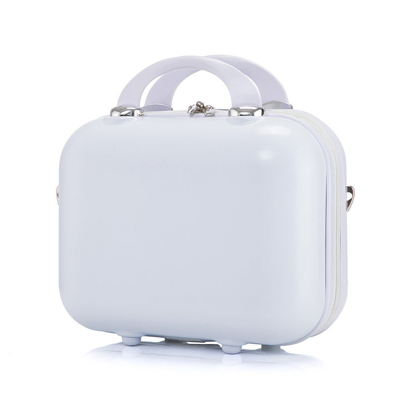 1PC 14 Inch Mini Waterproof Handheld Luggage Storage Boxes With Zipper Portable Boarding Case Travel Makeup Suitcase for Women
