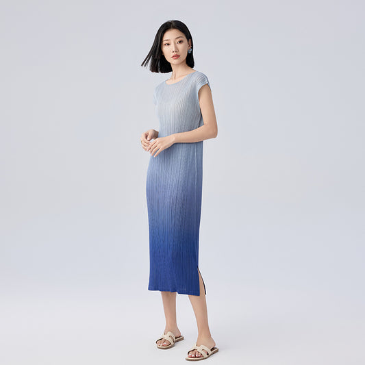 Loose Casual Straight O-neck Sleeveless Summer Dresses