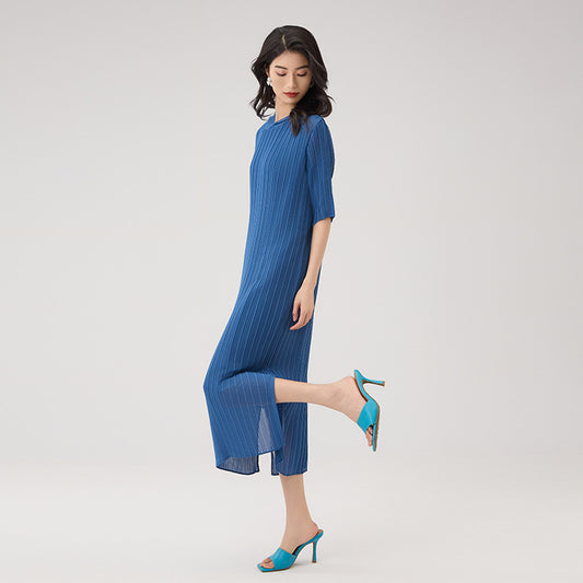 Summer New Design Sense Hooded Loose Thin Straight Long Skirt
