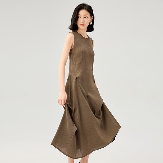 New French Dress Small Fragrance Fashion Peplum Casual Long Dresses