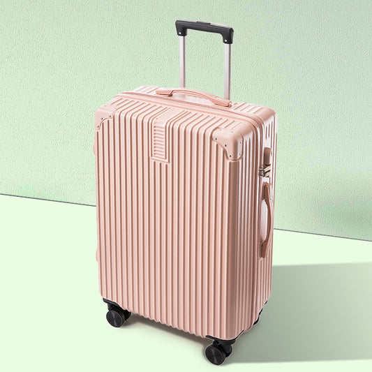 Ultralight Luggage with Cup Holder, Travel Case with USB Charging Port, TSA Lock for Travel and Business Trip
