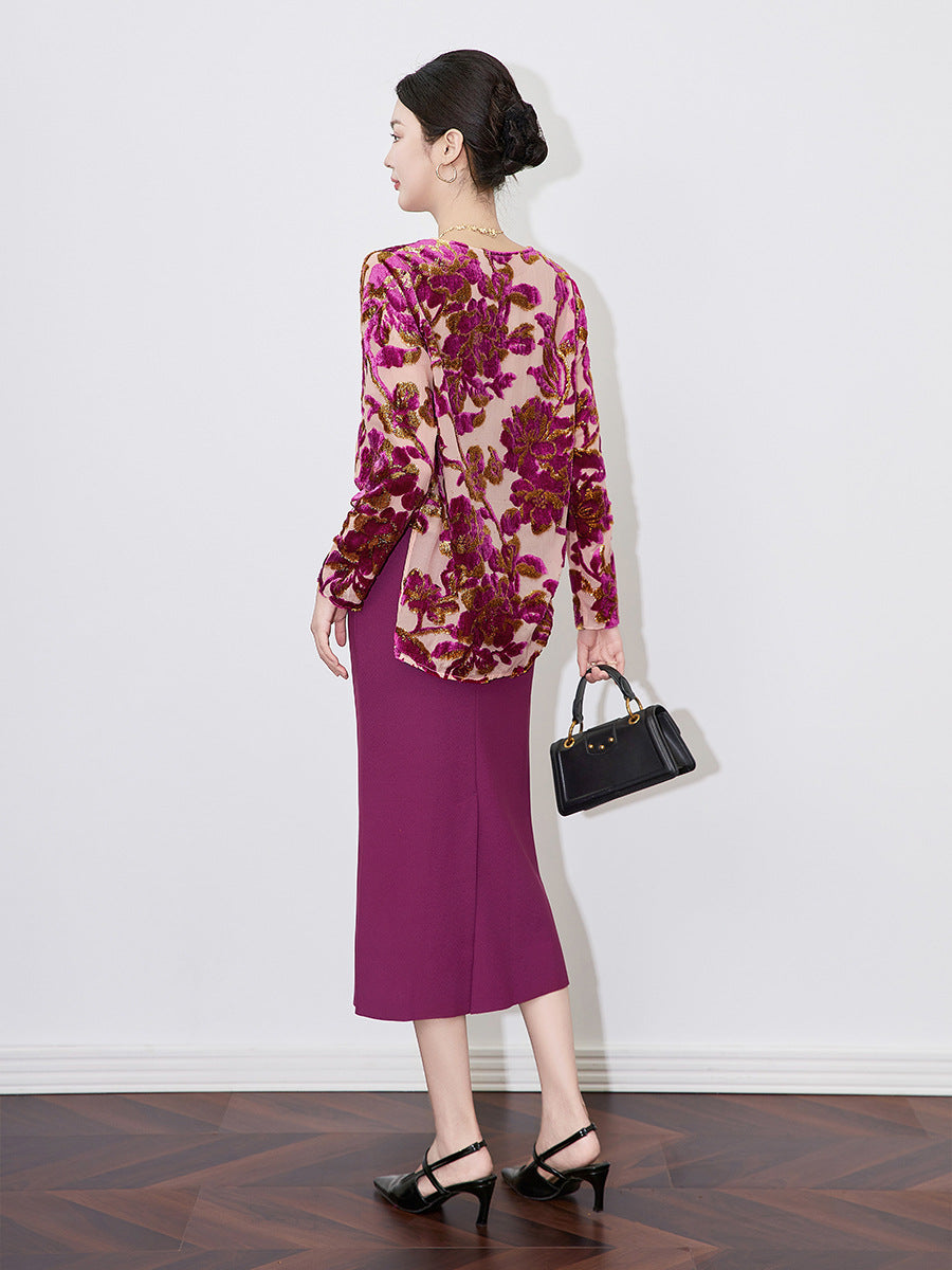 Fashion Floral Printed Holiday Party Dress 2025 Women Elegant High Waist Long Dress Sexy One Shoulder Long Sleeve Bohemian Dress