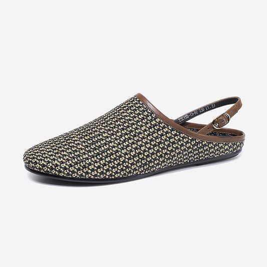 Women Flat Shoes Ladies Mesh Beach Slides Outside Mules Designer Gladiator Sandals