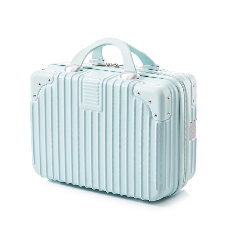 14 inch Mini Luggage Bag Hand Waterproof Travel Organizer Suitcase Cosmetic Box Makeup Case Boarding Case Travel Bag For Women