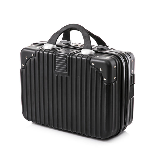 14 inch Mini Luggage Bag Hand Waterproof Travel Organizer Suitcase Cosmetic Box Makeup Case Boarding Case Travel Bag For Women