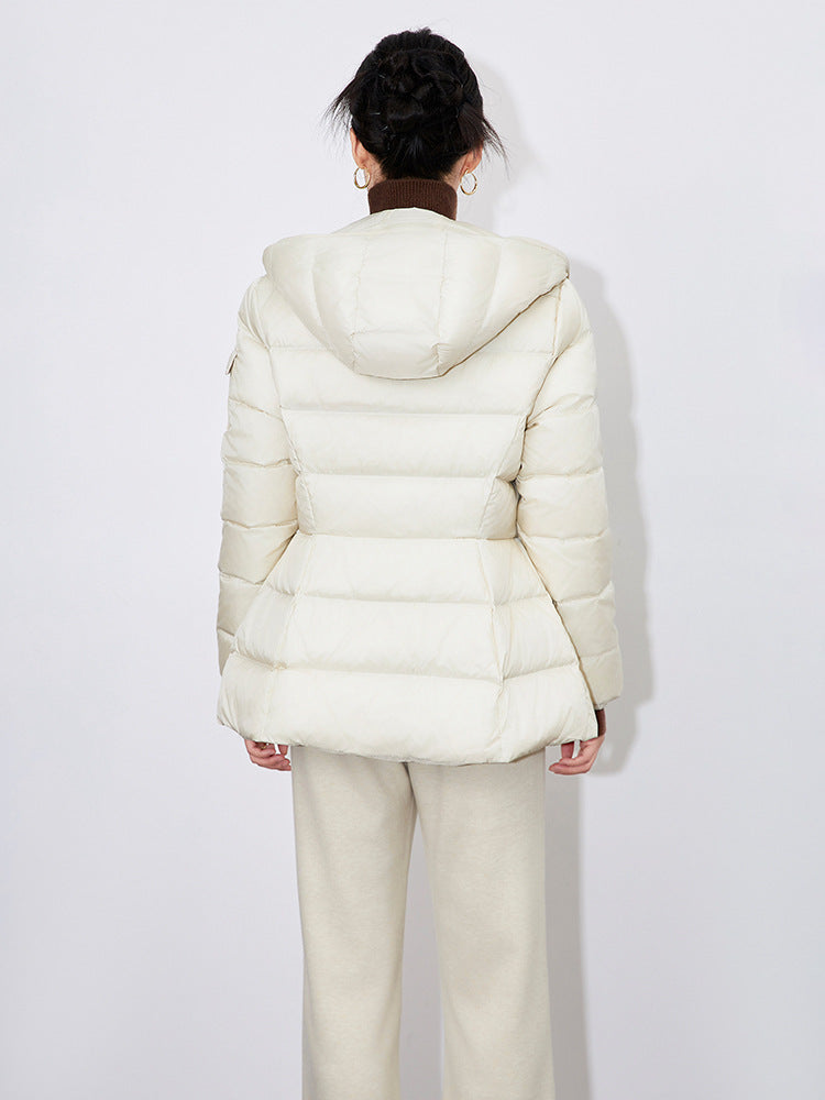 Winter Jackets for Women Zipper Hooded Cotton Padded Jackets Long Sleeve Warm Coat Slim Parka Female Portable Outwear