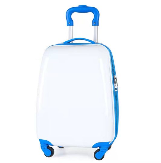 Suitcase for Children Cute Cartoon Kids Luggage 16/18 inch Suitcases on Wheels Pull Rod Case Boys and Girls