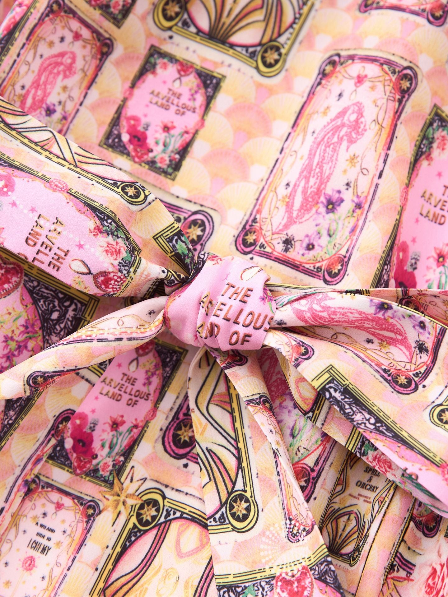 Fashion Women Sweet Floral Print Neck Strapless Dress Women's Fashion Graffiti Print High Waisted Dress